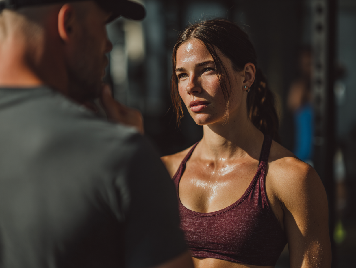 Grupo diverso entrenando al aire libre